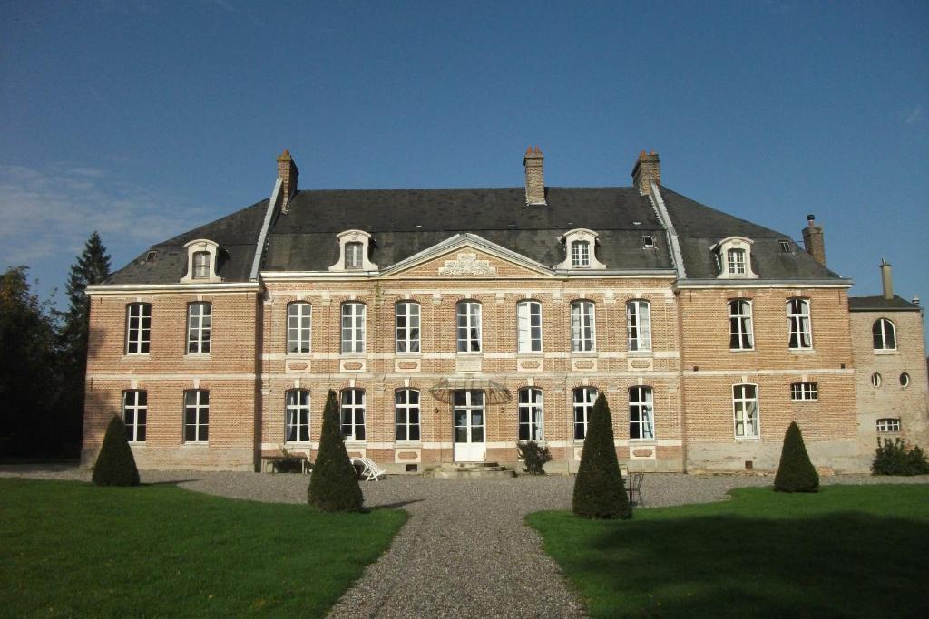 Château de Yaucourt Bussus Yaucourt-Bussus Exterior foto